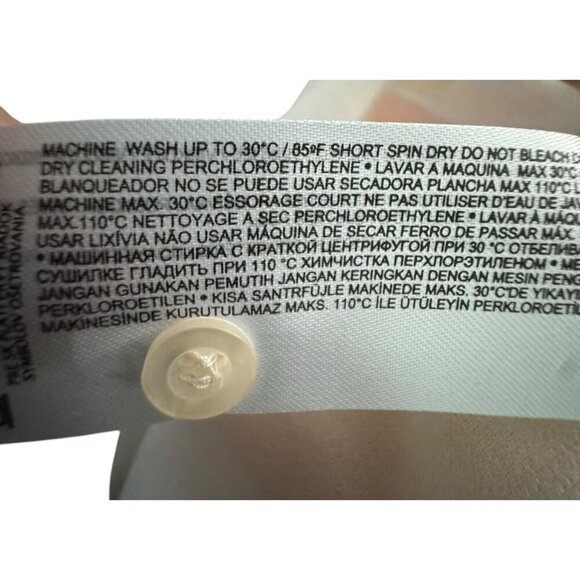 MANGO Psychedelic blouson dress size small long sleeves - Picture 6 of 8